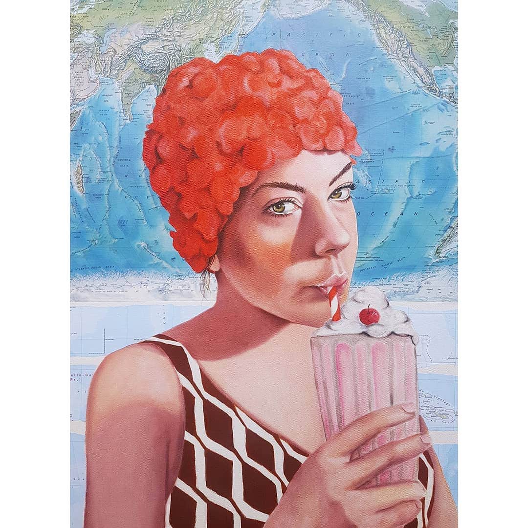 ELISE JUDD 'Summer Time Fun' on SALE now for $ 935.00 down from $ 1,100.00 with Free packing and Shipping Australia Wide! 
​
Summer Time Fun 
61 x 46cm, oil and collage on canvas was $ 1,100.00
SALE PRICE $ 935.00  
​
​Works can be purchased directly from our website or please contact the team anytime! 
​
​ ​
