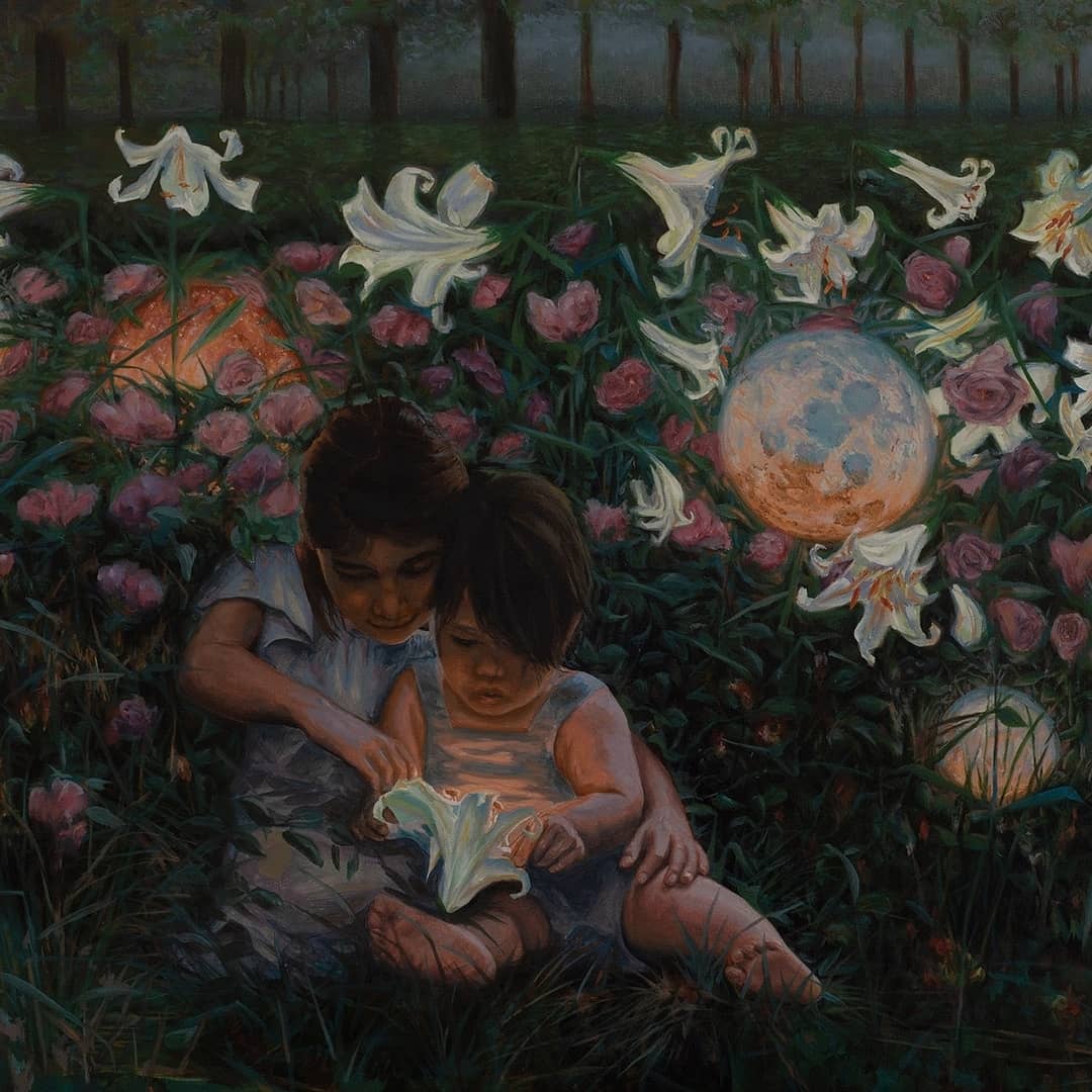 A section of EDGAR SCHILTER's new painting for our current thematic exhibition 'The Flower Market'. 
​
'​Harrie Lily Xan Rose' 75 x 106cm framed 	oil on canvas
Please contact the gallery for more images or information 
​
​