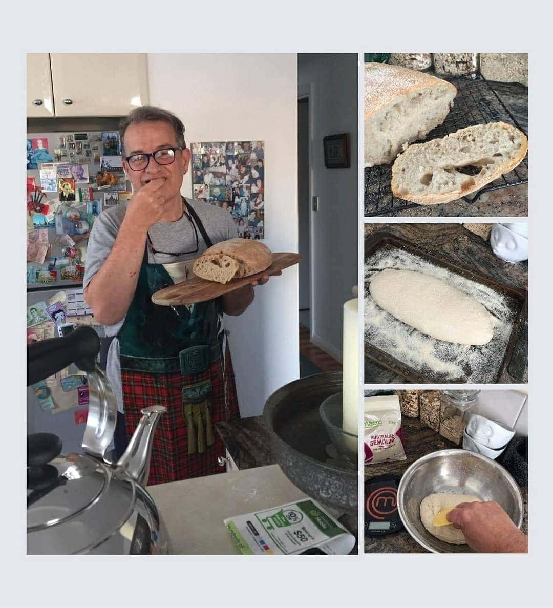 So lovely to see what artist MURAT URLALI has been up to during lockdown. Murat is Sydney based and has been baking delicious looking bread and working on some exciting new pieces! 
​
​You can view more of Murat's works via our website or please contact the gallery team. 
​
​
​ ​
