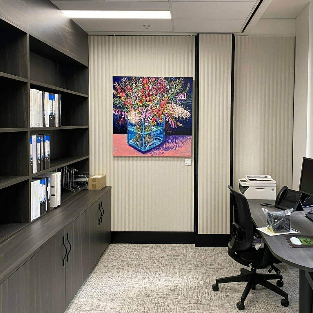 The gallery provides numerous services including our Corporate Artwork Installations. Offices and commercial spaces are transformed with art which has been shown to improve employee well-being and performance as well as brighten the experience and impression left on visitors and clients.
 
We can arrange custom installations where artworks are rotated frequently and we can work within parameters and accommodate for each unique setting or context. 
​​
​
