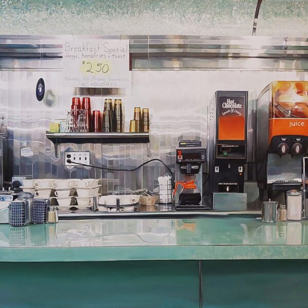 KATHRYN GALLAGHER Breakfast Special at the Diner 101 x 152cm